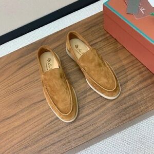 LORO PIANA Men's Fashion Loafers Sneakers Soft Causal Shoes